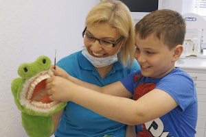 Zahnärztin Jguburia - die kinderliebe Zahnärztin aus Hannover