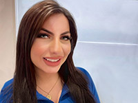 Die neue Auszubildende in der Zahnarztpraxis Jguburia Frau Öztas